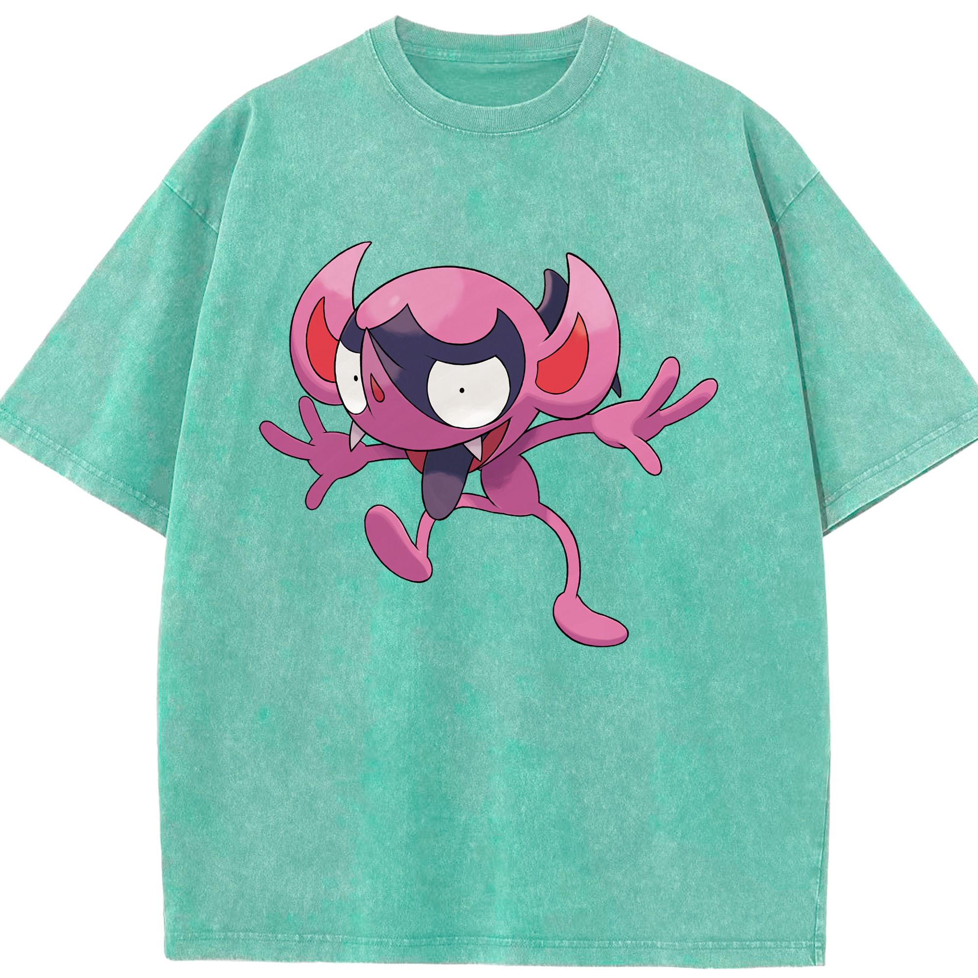 （画像用） ポケットモンスター Pokémon 綿100% ヴィンテージ風 半袖Tシャツ（フロントプリント）